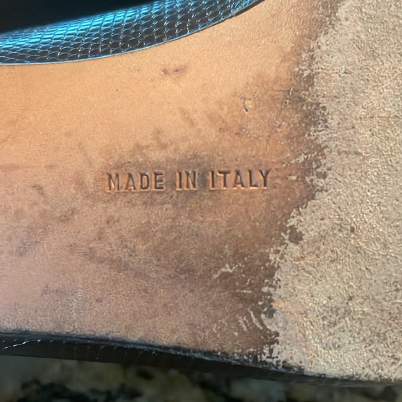 Salvatore Ferragamo black leather low pump - Picture 4 of 5